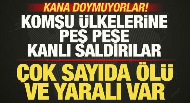 Ateşkesi bozan İsrail kana doymuyor! Komşu ülkeye saldırı başlattılar! Çok sayıda ölü var