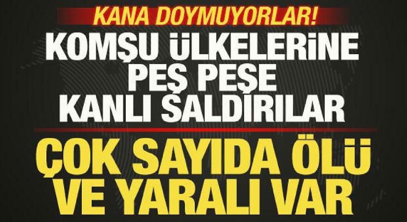 Ateşkesi bozan İsrail kana doymuyor! Komşu ülkeye saldırı başlattılar! Çok sayıda ölü var