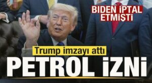 Biden iptal etmişti! Trump’tan petrol imzası