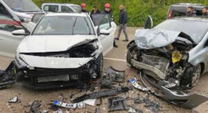 Ordu’da otomobiller çarpıştı: 3 yaralı