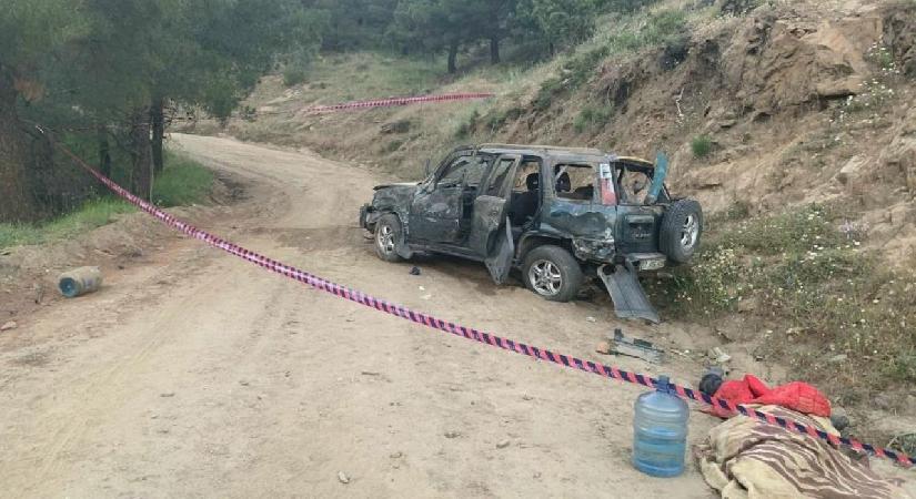 Kontrolden çıkan cip uçurumdan yuvarlandı: 1 ölü 2 ağır yaralı