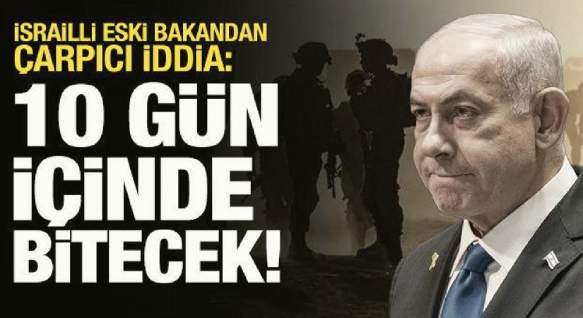 İsrailli eski Bakan Liberman: İsrail ordusunun 10 günlük mühimmatı kaldı