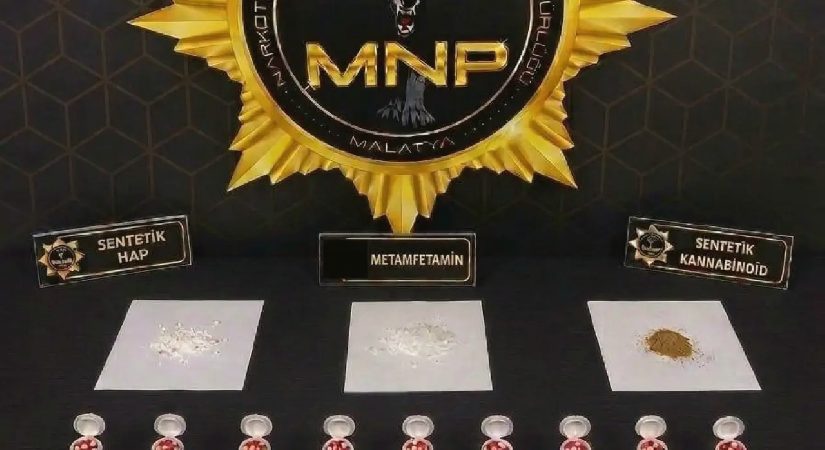 Malatya’da uyuşturucu operasyonu: 9 tutuklama