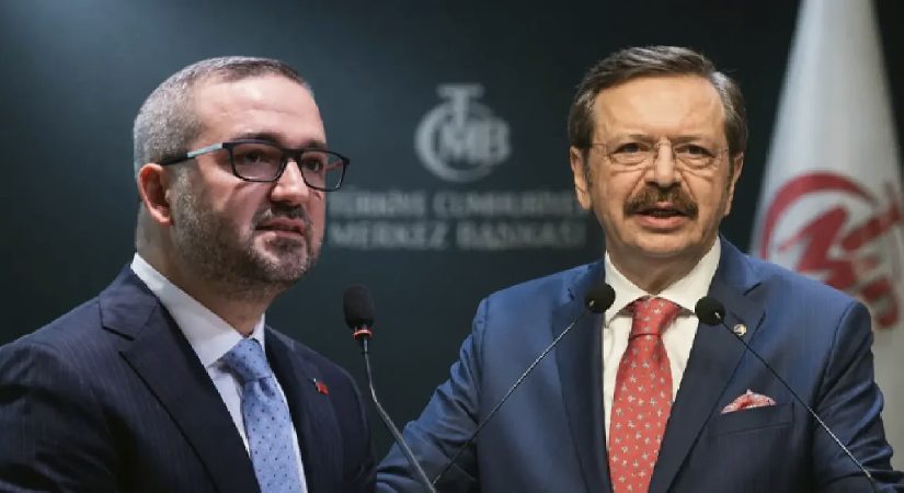 TOBB Başkanı Hisarcıklıoğlu TCMB Başkanı Karahan ile görüştü