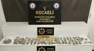 Kocaeli’de uyuşturucu operasyonu: 5 tutuklama