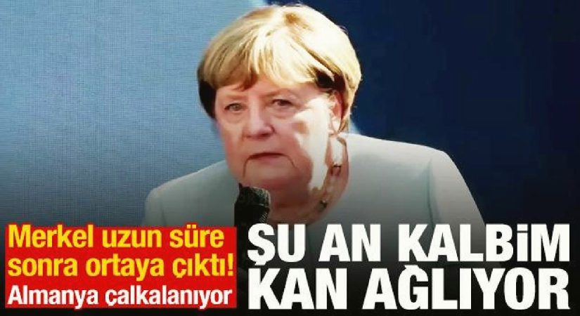 AfD’nin seçim zaferi Merkel’i üzdü: Şu an kalbim kan ağlıyor