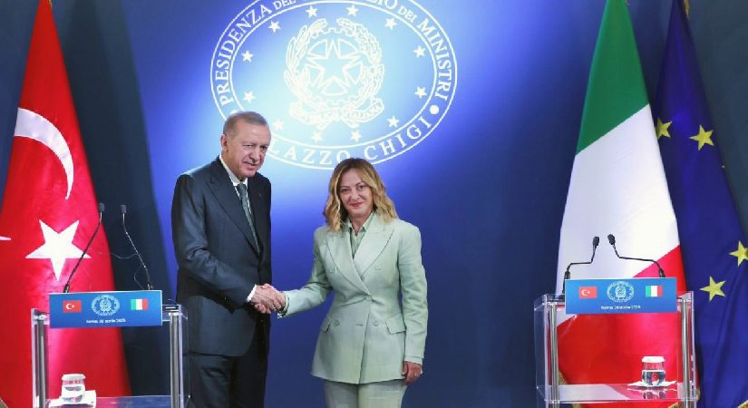 Meloni’den Cumhurbaşkanı Erdoğan’a teşekkür
