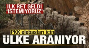 PKK elebaşları için ülke aranıyor! İlk ret geldi: İstemiyoruz