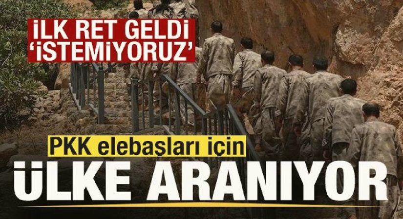 PKK elebaşları için ülke aranıyor! İlk ret geldi: İstemiyoruz