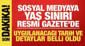 Sosyal medya düzenlemesi Resmi Gazete’de yayımlandı: 1 Kasım’da geçerli olacak