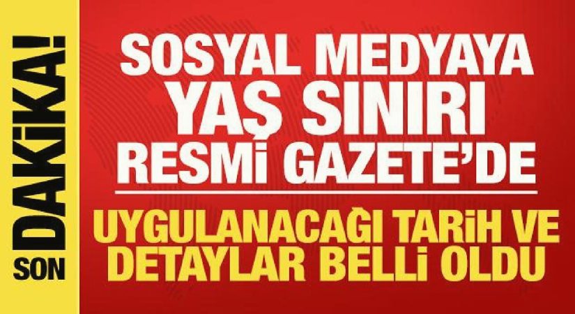 Sosyal medya düzenlemesi Resmi Gazete’de yayımlandı: 1 Kasım’da geçerli olacak